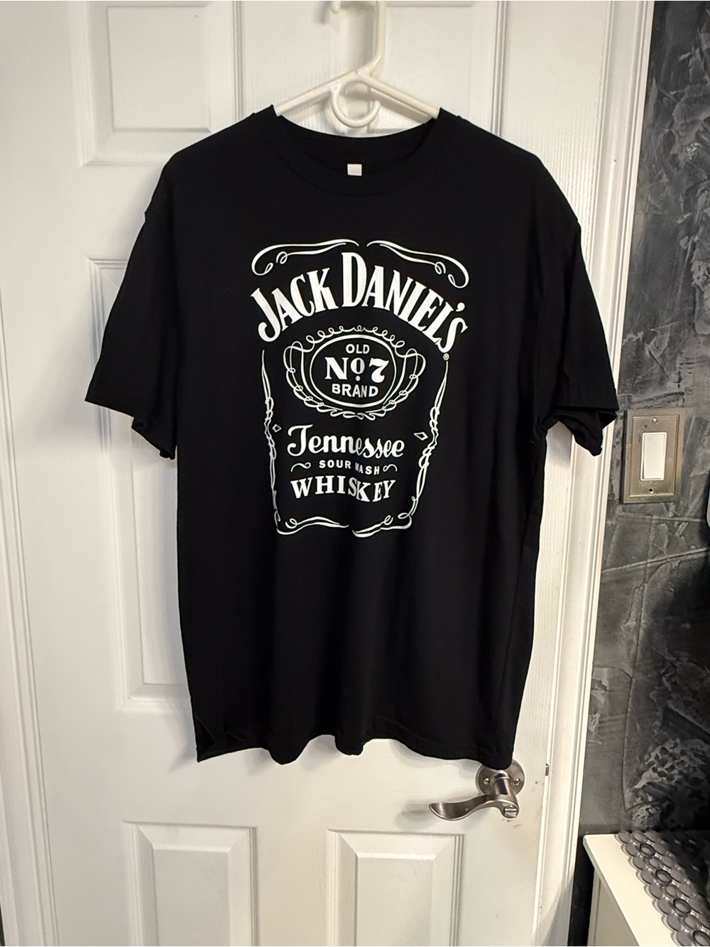 Jack Daniels Black Graphic Tee - Black size XL